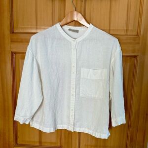 Everlane Linen Billow Top - RARE - Large